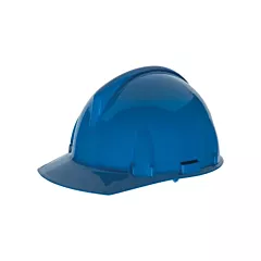 MSA Topgard® Protective Caps - 1-TOUCH™ Suspension, Quick-Slide, Blue, Non-Vented, CSA Type 1/ANSI Type I, ANSI Class E/CSA Class E (454723)