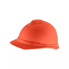 MSA Advance® Cap, Ratchet, High Visibility Orange, Vented, ANSI Type I, CSA Class C (10034035)