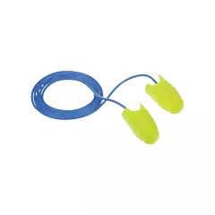 3M E-A-Rsoft Grippers Earplugs, Corded, 31 NRR dB, Large, CSA Class AL, Bulk - Polybag - Box of 200 Pairs (312-6001)