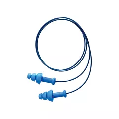 Honeywell Bouchons d'oreilles réutilisables et détectable SmartFit(MD) de Howard Leight(MC), Avec cordon, 25 NRR dB, Taille unique, CSA classe AL, Vrac - Boîte (SDT-30)