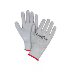 Zenith Safety Products Gants enduits à doublure confortable en caoutchouc naturel