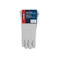 Weld-Mate Standard-Duty Welder's Gloves, Large, Cotton, Split Cowhide