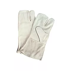 Weld-Mate Standard-Duty Welder's Gloves, Large, Cotton, Split Cowhide