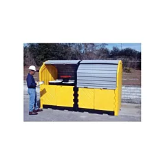 Ultratech Ultra-Hard Top Plus Spill Pallets With Drain