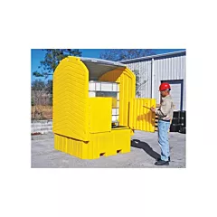 Ultratech Ultra-IBC Hard Top®Spill Pallet Without Drain, 64.5