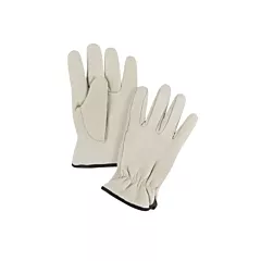 Zenith Safety Products Standard-Duty Winter-Lined Driver's Gloves, 2X-Large, Fleece, Grain Cowhide, Keystone