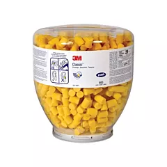 3M E-A-R™ Refill Classic™ One Touch™ Earplugs, Uncorded, 29 NRR dB, One-Size, CSA Class AL, Bulk - Canister (391-1001)