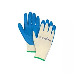 Zenith Safety Products Natural Latex Cut-Resistant Gloves, Medium/8, 10 Gauge, Twaron®, ANSI/ISEA 105 Level 3/EN 388 Level 4, Rubber Latex