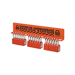 Master Lock Unfilled Padlock Rack Station, 22 Max. No. of Padlocks (S1518)