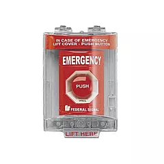 Federal Signal Corporation For Vandal-resistant Activation Of Emergency Systems, Wall (PSEMSC-R)