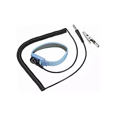 Wearwell ESD 6' Coil Cord with Wrist Strap (793.6WSTRAP)