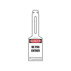 Accuform Signs Loop 'N Lock™ Lockout tag