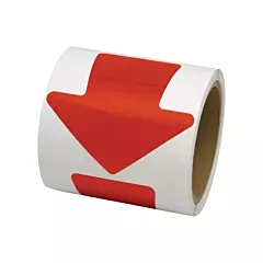 Incom Top Tape & Label Coloured Floor Marking Decals, 4