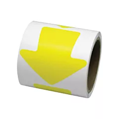 Incom Top Tape & Label Coloured Floor Marking Decals, 4