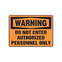 Accuform Signs Enseigne « Do Not Enter »