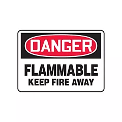 Accuform Signs Enseigne « Flammable »