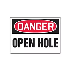 Accuform Signs Enseigne « Open Hole »
