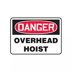Accuform Signs Enseigne « Overhead Hoist »