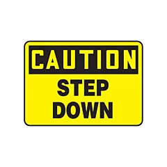 Accuform Signs Enseigne « Step Down »