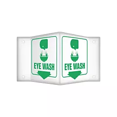 Accuform Signs Enseigne Projection(MC) « Eye Wash »