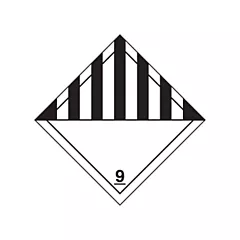 Accuform Signs Étiquettes d'expédition TMD divers dangers