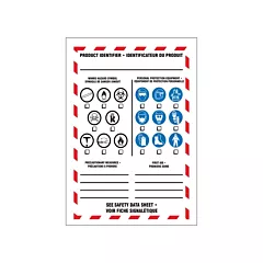 Accuform Signs Product Identifier Data Label