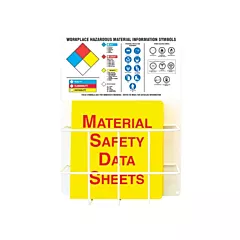 Accuform Signs Haz-Mat Basket Style Centre Boards