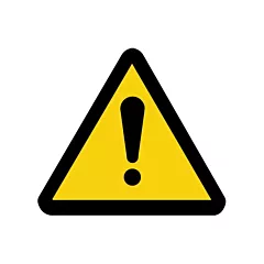 Accuform Signs General Warning ISO Warning Safety Labels