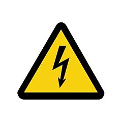 Accuform Signs Electricity ISO Warning Safety Labels
