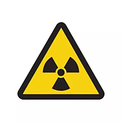 Accuform Signs Radioactive ISO Warning Safety Labels