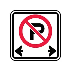 Accuform Signs Panneau interdiction de stationner