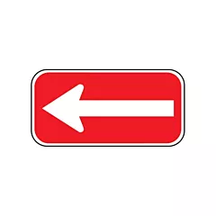 Accuform Signs Arrow Parking Sign