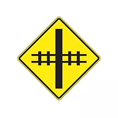 Accuform Signs Rail Crossing Traffic Sign, 30