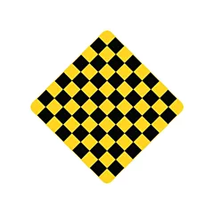 Accuform Signs Road Terminates Traffic Sign, 30