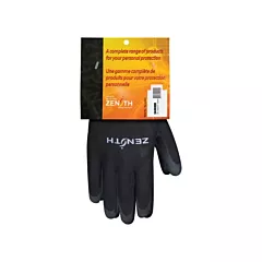 Zenith Safety Products Gants enduits à dextérité ultime, 2T-Grand/11, 13 Calibre, Polyester, Polyuréthane, Paume trempée