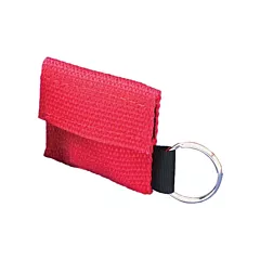 Safecross CPR Faceshields In Pouch with Key Ring, Single Use Faceshield, Class 2 (17765)