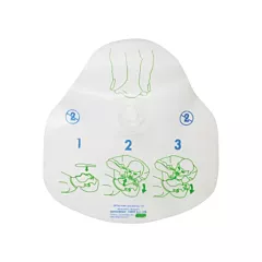 Safecross CPR Protective Device, Single Use Faceshield, Class 2 (17738)