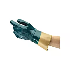Ansell ActivArmr® 47-409 Coated Gloves, 9 Size, Cotton, Nitrile, Full Dip (4740911090)