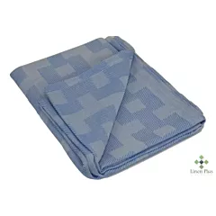 Gold+Cross Thermal Blankets Warm Spread Snag Free TWIN size 60