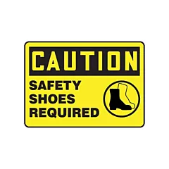 Accuform Signs Enseigne « Safety Shoes Required »
