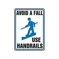 Accuform Signs Enseigne « Use Handrails »
