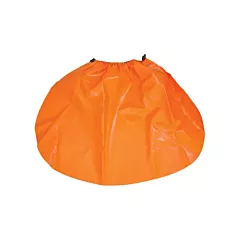 3M Hard Hat Rain Shield, Nylon/PVC, One Size, Orange (GR1C)