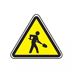 Accuform Signs Men at Work CSA Safety Sign
