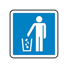 Accuform Signs Enseigne de sécurité CSA - élimination des déchets