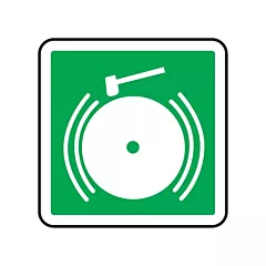 Accuform Signs Enseigne de sécurité CSA - alarme d'urgence, 12