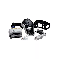 3M Versaflo™ Powered Air Purifying Respirator TR-600 Heavy Industrial Kit, Hard Hat & Faceshield, Lithium-Ion (TR-600-HIK)