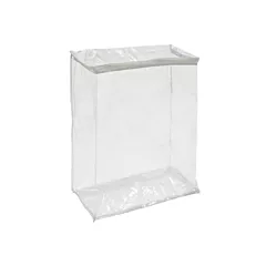 Zenith Safety Products Zipper Bag, Clear, Plastic, 1 No. of Pockets