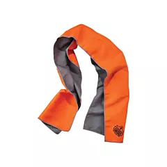Ergodyne Chill-Its® 6602MF Microfiber Cooling Towel, Hi-Vis Orange (12661)