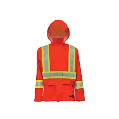Viking Hi-Vis FR/PU Safety Rain Jackets