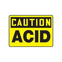 Accuform Signs Enseigne « Acid »